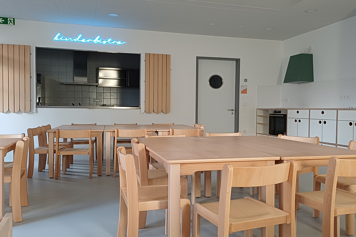 Das Kinderbistro der Kita.
