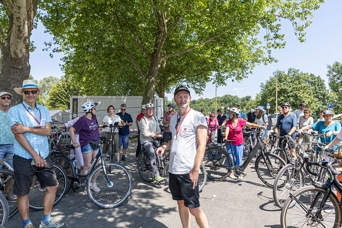 Symbolische Eröffnung mit der Funky Marching 