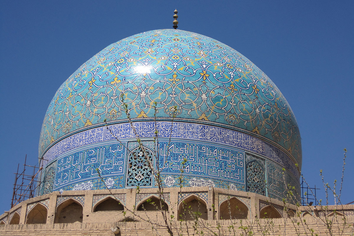 Kuppel der Imam-Moschee (Fotos: Freundeskreis Freiburg-Isfahan e.V.)