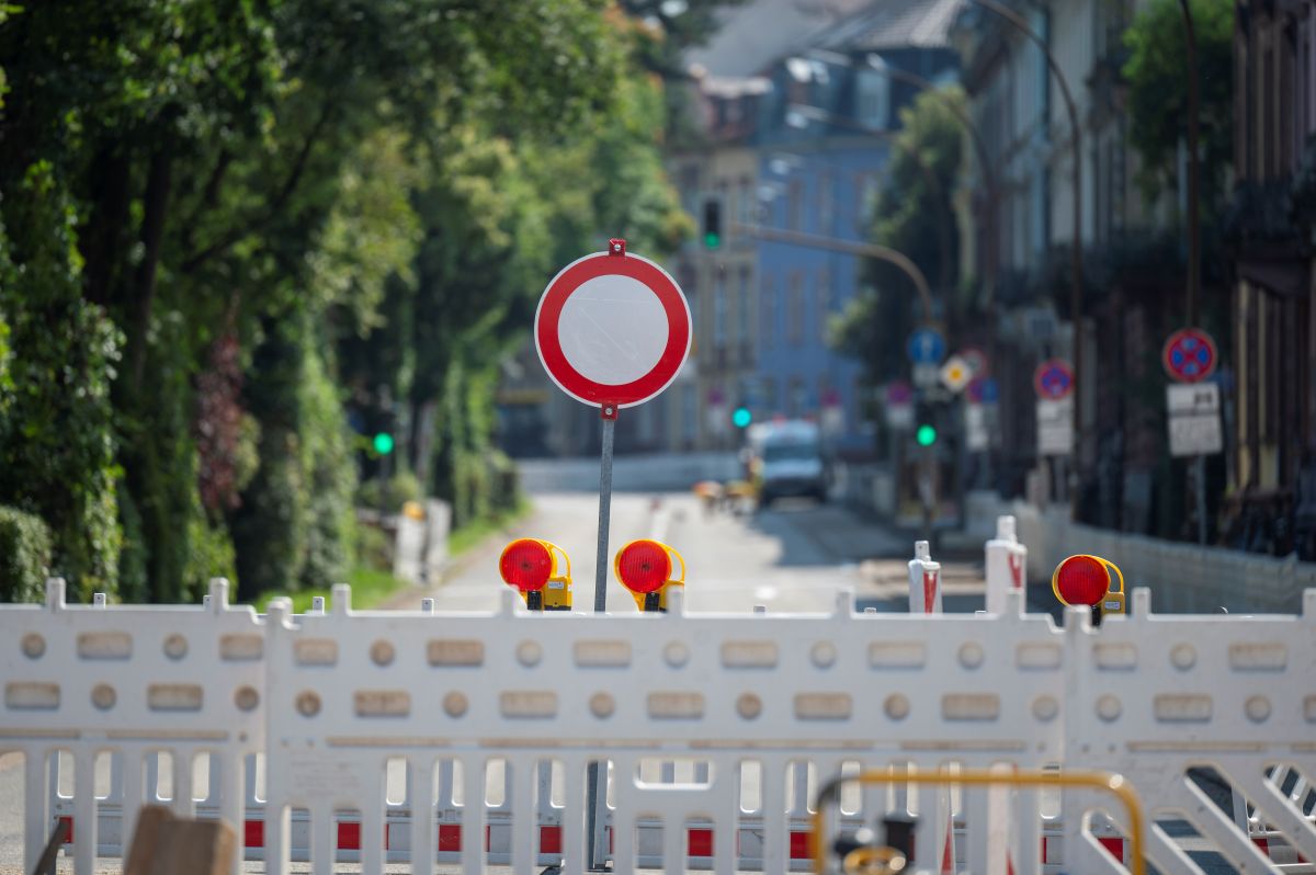 Straßensperrung