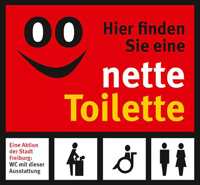Logo für die "Nette Toilette"