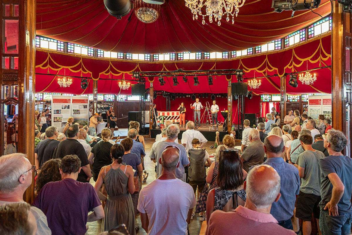 Begrüßung und Eröffnung mit Oberbürgermeister Martin Horn und Baubürgermeister Martin Haag