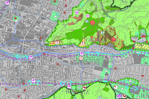 Landschaftsplan, © IUS Weisser & Ness Landschaftsplan