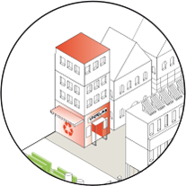 Werkstätten für Reparaturen & Upcycling in der Innenstadt