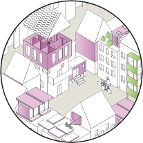 Kleinere Wohneinheiten & Aufstockungen der Dachgeschosse
