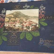 Das Cover eines alten Postkartenalbums aus der Region.