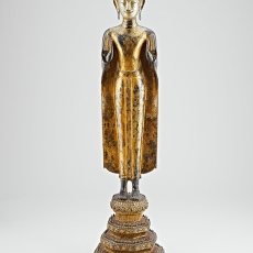 Buddha-Figur, Myanmar, 19. Jh., Slg. Ferrars, Inventarnummer IV/0910, Foto: Axel Killian 