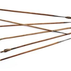 Arrows, Namibia or Botswana, 19th century, Coll. Leutwein, inventory number  I/1345, Photo: Axel Killian