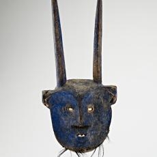 Antelope mask, Makonde, Tanzania, 19th century, Sauer Coll., inventory number I/0139, photo: Axel Killian
