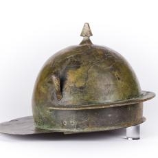 Römischer Helm Typ Hagenau, Drusenheim bei Hagenau, Augusteisch, 1. Jh. n. Chr. © Musée Historique Haguenau, Foto: F. Claria