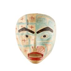 Portraitmaske, Tlingit, Alaska, USA, 19. Jahrhundert