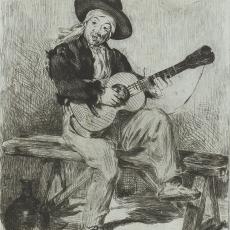 Éduard Manet, Spanischer Sänger, 1861, Foto: Axel Killian