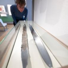 Ausstellungsansicht, Untergang und Aufbruch, Archäologisches Museum Colombischlössle – Städtische Museen Freiburg, Foto: Patrick Seeger 