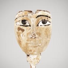 Mumienmaske, Altägypten, Foto: Axel Killian​