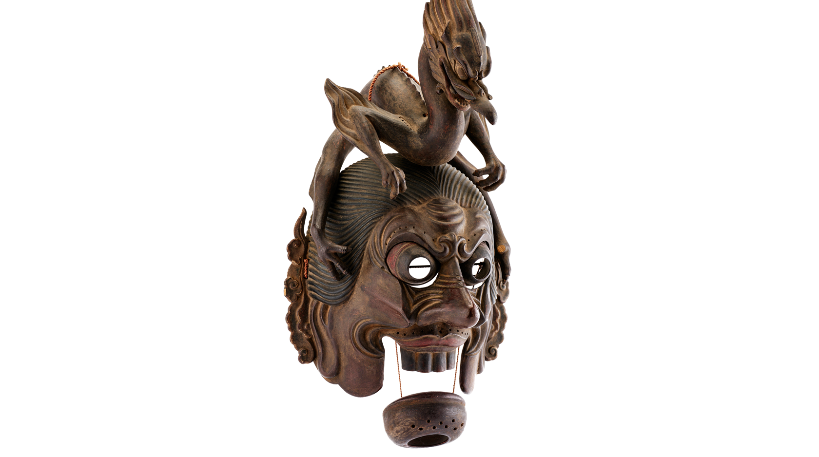 Dragon King Ryu mask, Japan, 19th century, Coll. Grosse, inventory number V/1216, photo: Axel Killian