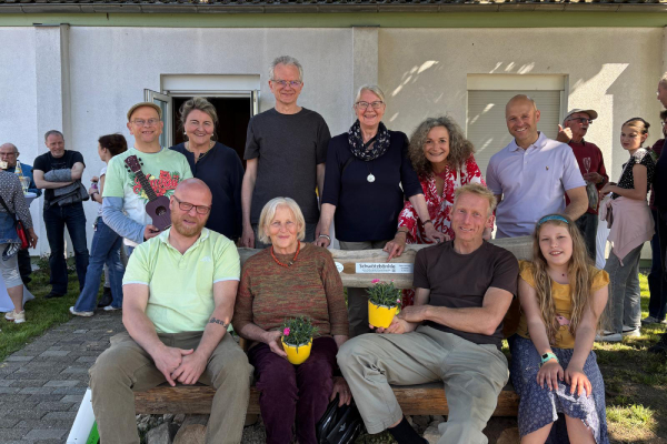 Schwätzbänkle im Mooswald