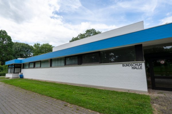 Bundschuhhalle von vorne